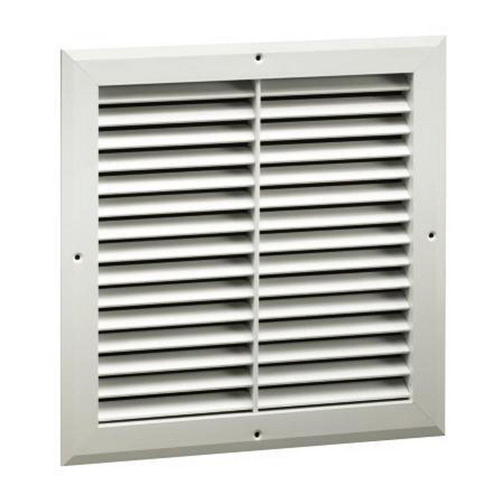 Hart & Cooley White 10 in. Aluminum Horizontal Blade Return Grille in White 