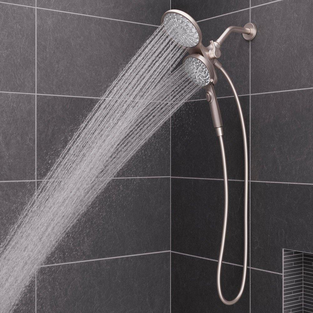 Pfister Spot Defense Brushed Nickel Multi Function Hand Shower 