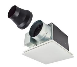 30-110 CFM Ceiling Mount Architectural Deisgn Bathroom Ventilation Fan with Multi-Speed Motor in White - Fan Only - 0.3-0.8 Sones - Energy Star Rated