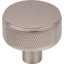 1-1/4 in. Round Knob in Brushed Satin Nickel 