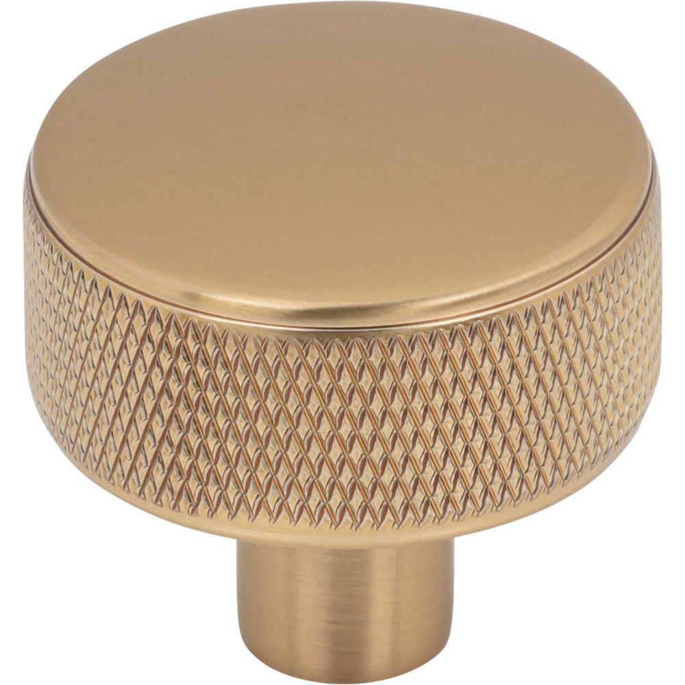 BURNHAM ROUND KNOB 1 1/4 INCH HONEY BRONZE 