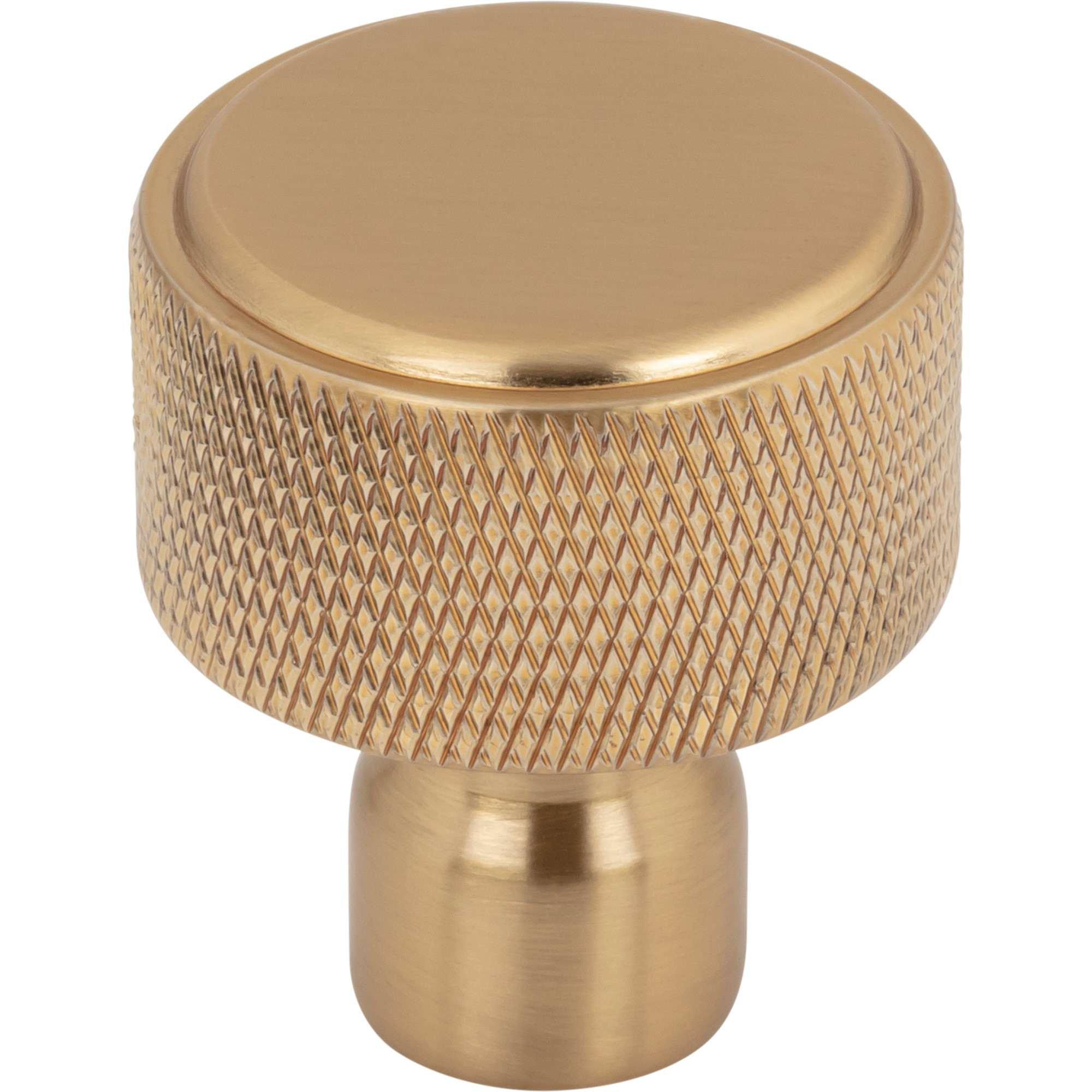 1-1/8 in. Knob in Honey Bronze 