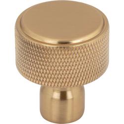 1-1/8 in. Knob in Honey Bronze