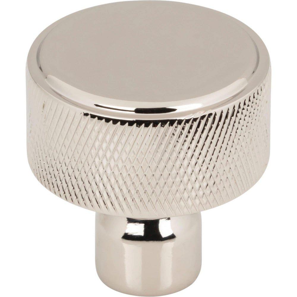 GARRISON KNOB 1 1/4 INCH POLISHED NICKEL 