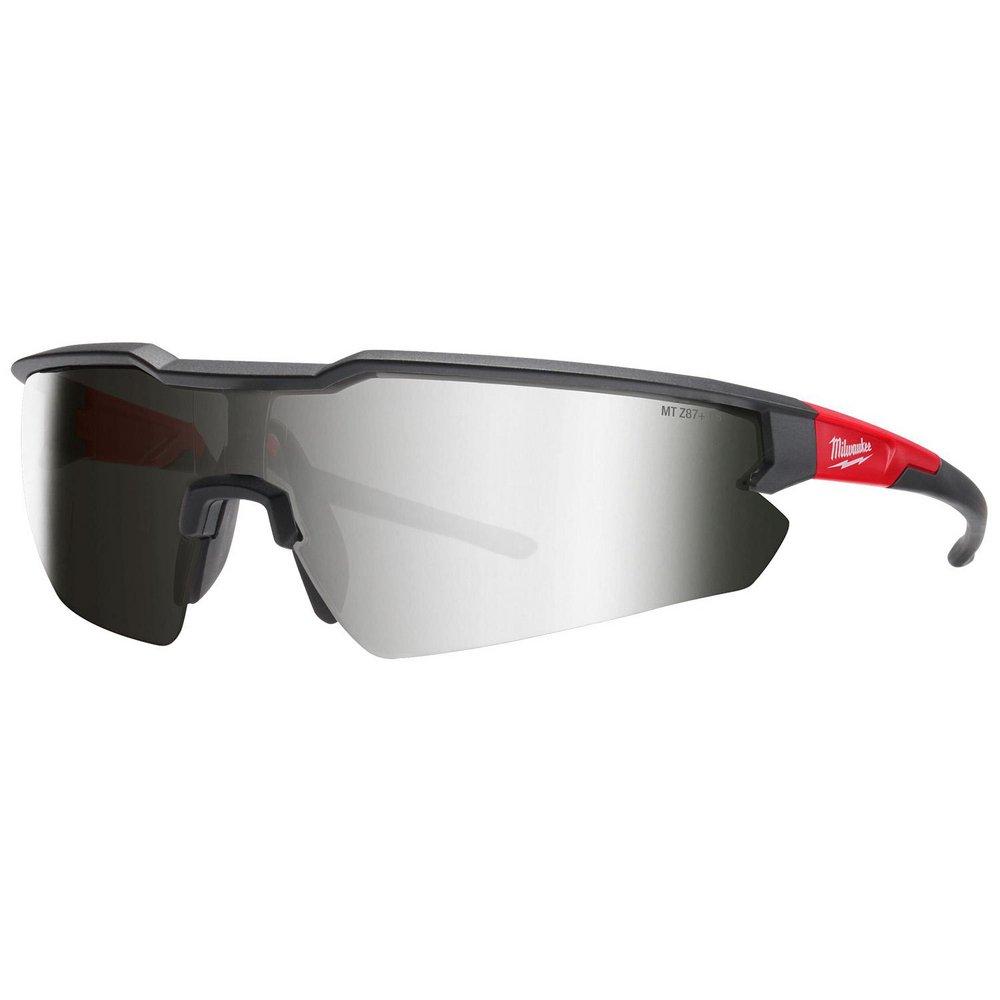 SAFETY GLASSES - MIRRORED ANTI-SCRATCH LENSES 