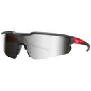 SAFETY GLASSES - MIRRORED ANTI-SCRATCH LENSES 