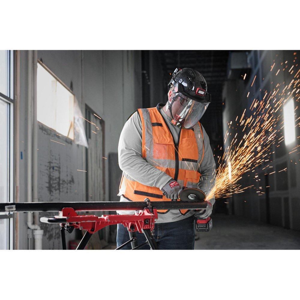 BOLT FULL FACE SHIELD - MIRRORED DUAL COAT LENS 