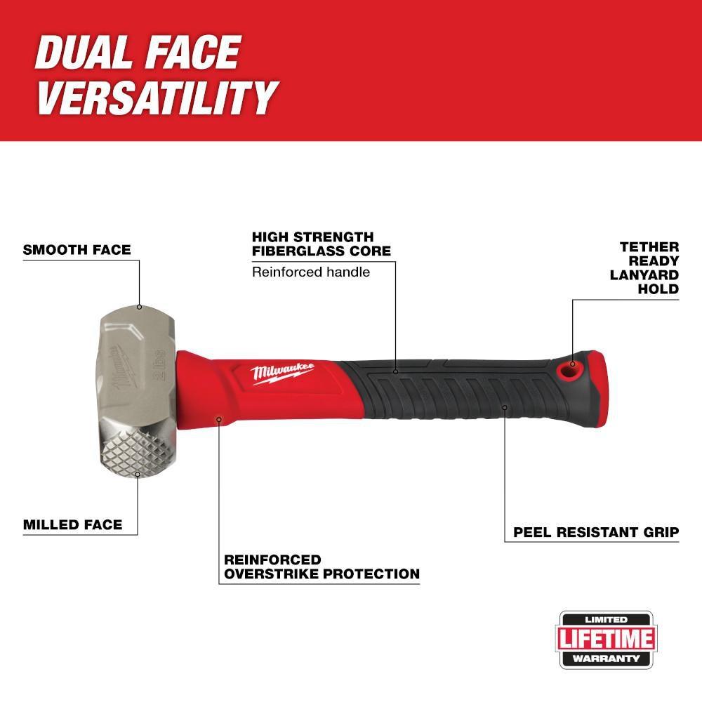 2LB FIBERGLASS DRILLING HAMMER 
