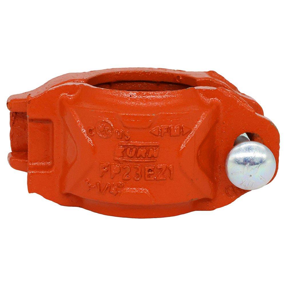1-1/4 RIGID GROOVED ONE-BOLT COUPLING UL/FM APPROVED 300 PSI 