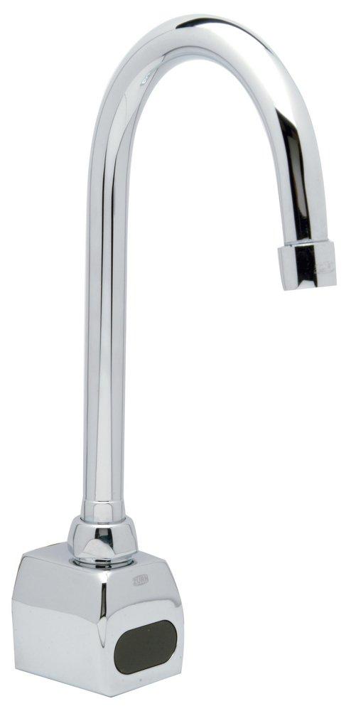 0.5 GPM AQUASENSE WALL MOUNT 5-3/8 IN. GOOSENECK SENSOR FAUCET W/GEAR-DRIVEN CERAMIC CARTRIDGE HYDROPOWER 