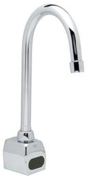 0.5 GPM AQUASENSE WALL MOUNT 5-3/8 IN. GOOSENECK SENSOR FAUCET W/GEAR-DRIVEN CERAMIC CARTRIDGE HYDROPOWER 