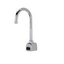 0.5 GPM AQUASENSE WALL MOUNT 5-3/8 IN. GOOSENECK SENSOR FAUCET W/GEAR-DRIVEN CERAMIC CARTRIDGE HYDROPOWER 