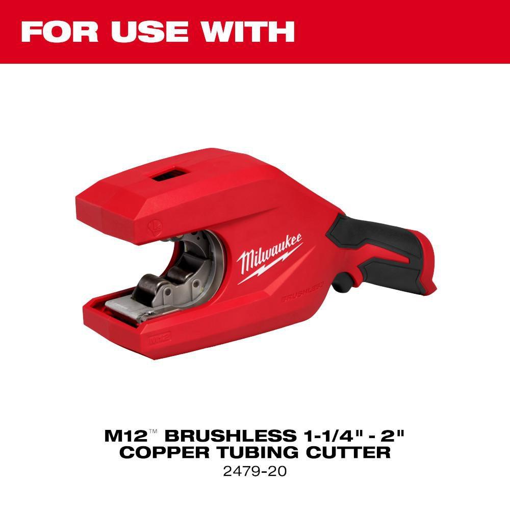Replacement Wheel for M12 Brushless 1-1/4 in.-2 in. Copper Tubing Cutter (2 Pack) 