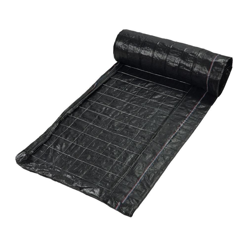 36 in. x 9900 ft. LS125 Silt Fence Master Roll in Black 
