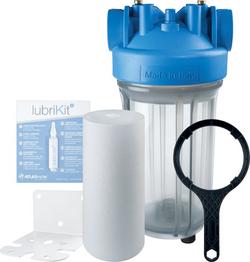 Mono 10 in. 5 Micron Whole House Sediment Cartridge, 1 in. NPT, Plugged Gauge & Drain Ports