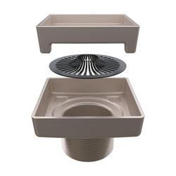 4 in. Legacy Drain in Brushed Nickel