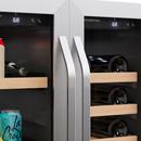 24 in. Wine and Beverage Cooler with French Doors 
