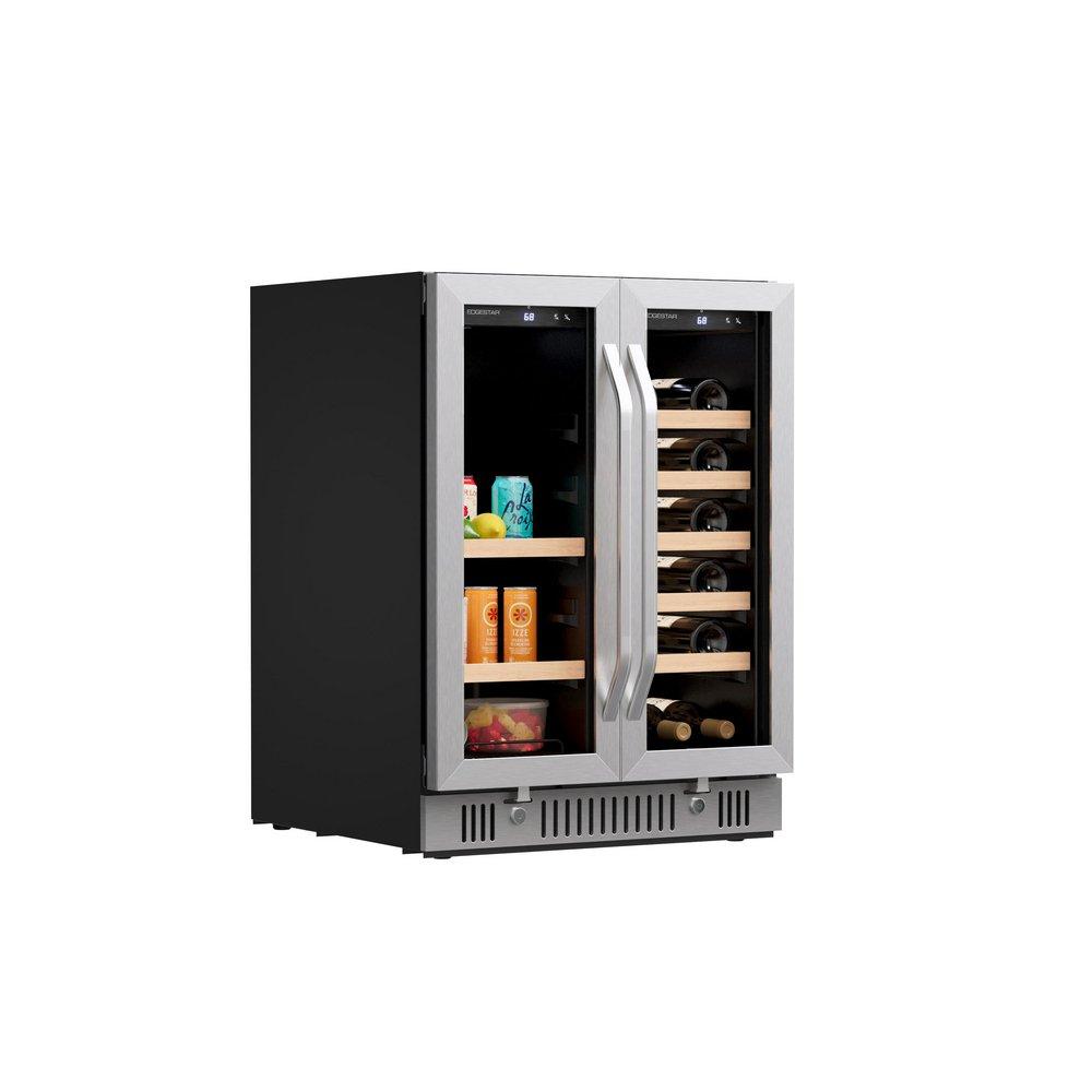 24 in. Wine and Beverage Cooler with French Doors 