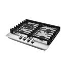 24 GAS COOKTOP 4 BURNER STAINLESS STEEL 