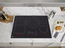 30 INDUCTION COOKTOP 4 ELEMENTS WHITE BACKLIT RED BAR BRIDGE THINQ 