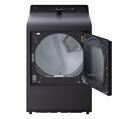 7.3 CU.FT. ULTRA LARGE HIGH EFFICIENCY GAS DRYER LG EASYLOAD DOOR MATTE BLACK 