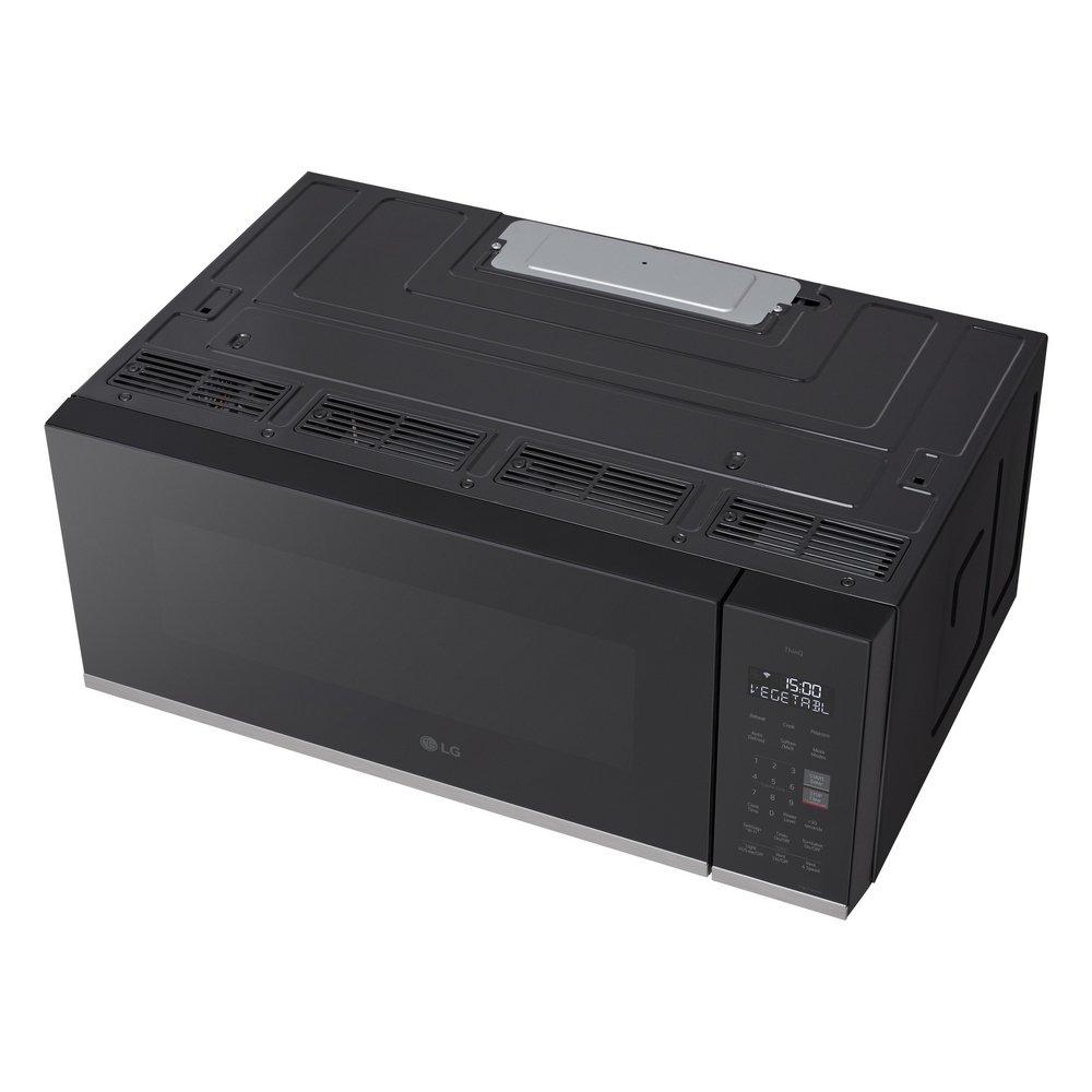 1.3 CU.FT. LOW PROFILE 550 CFM EASYCLEAN INTERIOR GLASS TOUCH SCAN-TO-COOK THINQ - ZERO CLEARANCE PRINTPROOF STAINLESS STEEL 