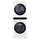 LG Studio 5.0 cu. ft. Washer 7.4 cu. ft. Electrictric Dryer Washtower in Essence White 