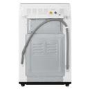 5.5 CU.FT. MEGA CAPACITY TOP LOAD WASHER AGITATOR WITH TURBOWASH3D AND WI-FI CONNECTIVITY WHITE 