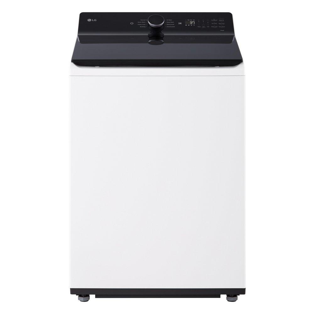 5.5 CU.FT. MEGA CAPACITY TOP LOAD WASHER AGITATOR WITH TURBOWASH3D AND WI-FI CONNECTIVITY WHITE 