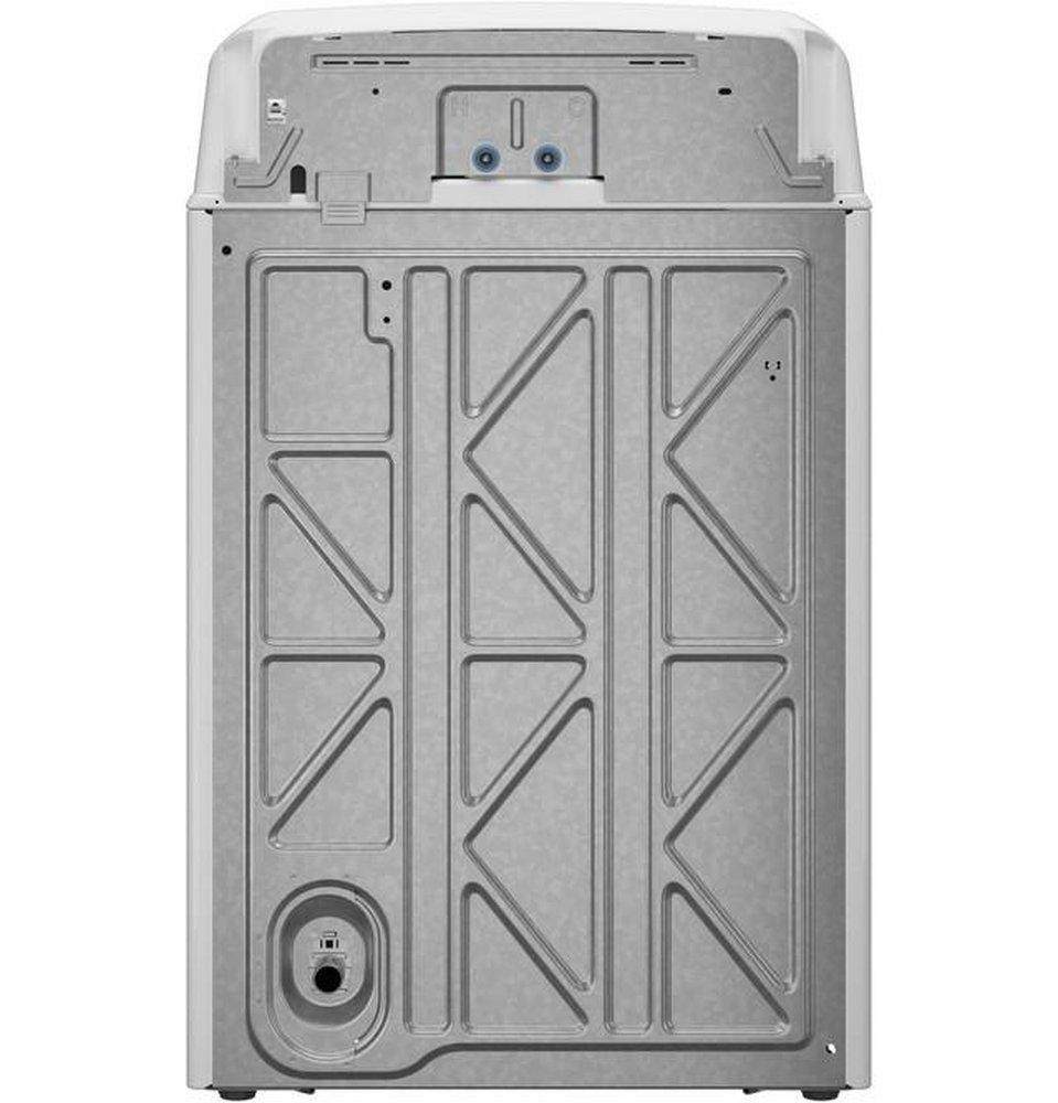 4.5 CF TL WASHER SPANISH LANGUAGE GE BRAND DUAL ACTION AGITATOR WATER LEVEL CONTROL ECO COLD WASH BOOST 