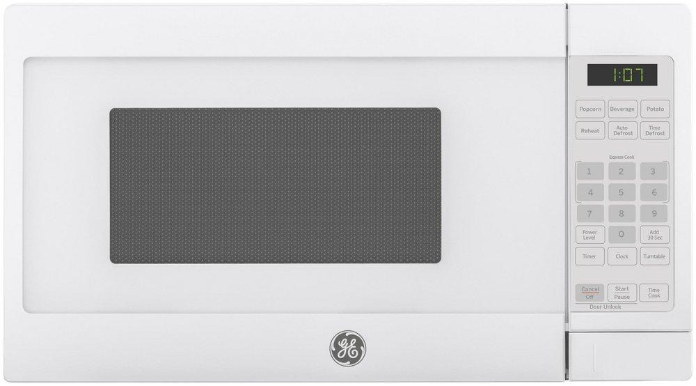0.7  cu. ft. 700 W Countertop Microwave in White with Under-Cabinet Hanging Kit 