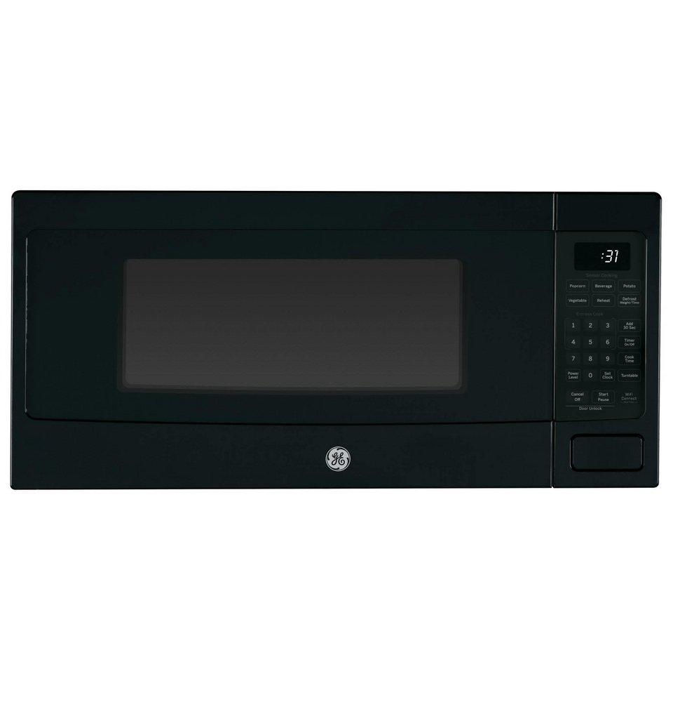 1.1  cu. ft. 800 W Countertop Microwave in Black with Optional Under-Cabinet Hanging Kit 