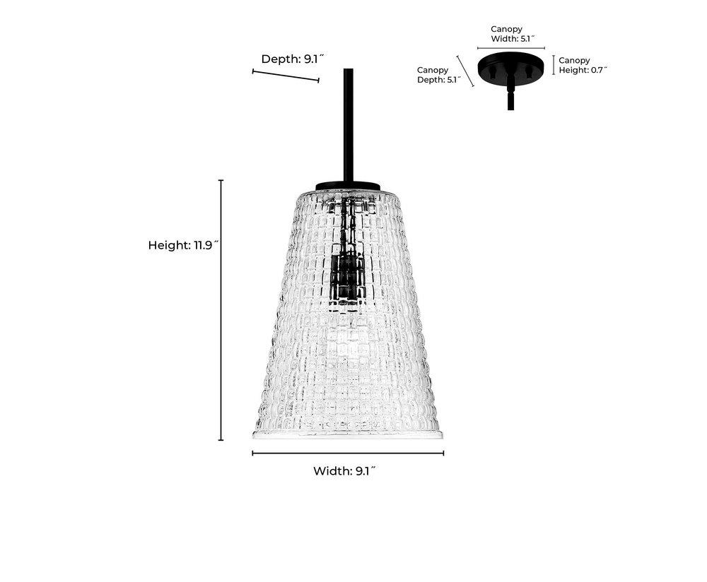 *CVR* PENDANT LIGHT FIXTURE 