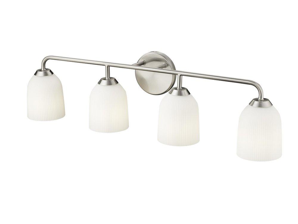 Millennium Lighting Brushed Nickel 4-Light Vanity Fixture 