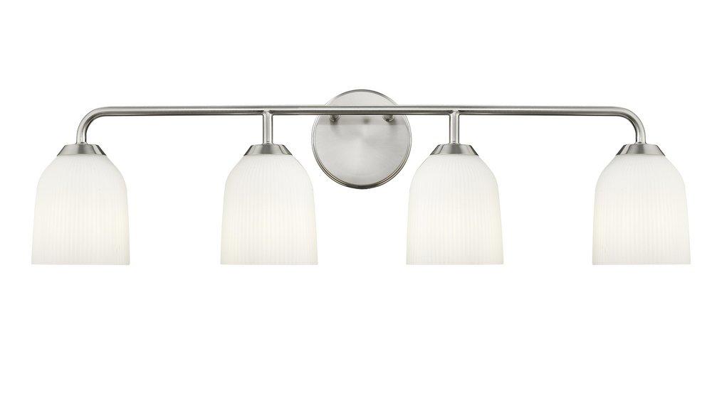 Millennium Lighting Brushed Nickel 4-Light Vanity Fixture 