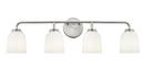 Millennium Lighting Brushed Nickel 4-Light Vanity Fixture 