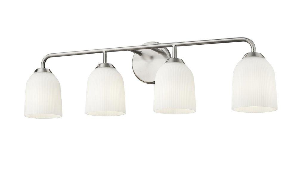 Millennium Lighting Brushed Nickel 4-Light Vanity Fixture 