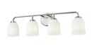 Millennium Lighting Brushed Nickel 4-Light Vanity Fixture 