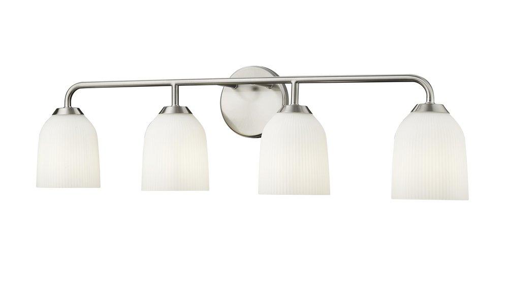 Millennium Lighting Brushed Nickel 4-Light Vanity Fixture 