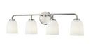 Millennium Lighting Brushed Nickel 4-Light Vanity Fixture 