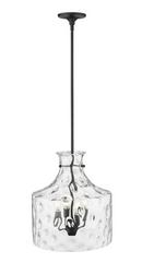 4-Light Pendant Light in Matte Black 