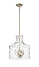 4-Light Pendant Light in Modern Gold 