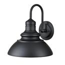 Outdoor Wall Sconce in Powder Coated Black 