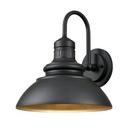 Outdoor Wall Sconce in Powder Coated Black 