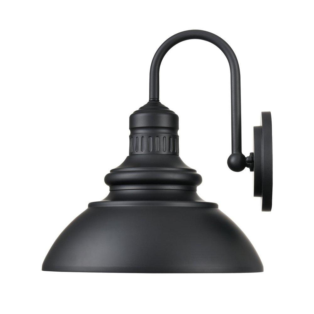Outdoor Wall Sconce in Powder Coated Black 