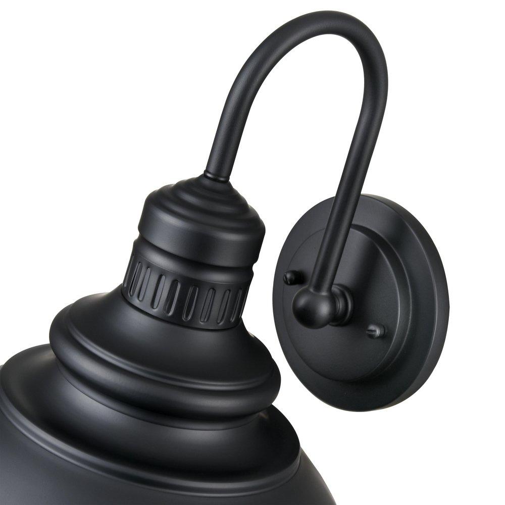 Outdoor Wall Sconce in Powder Coated Black 