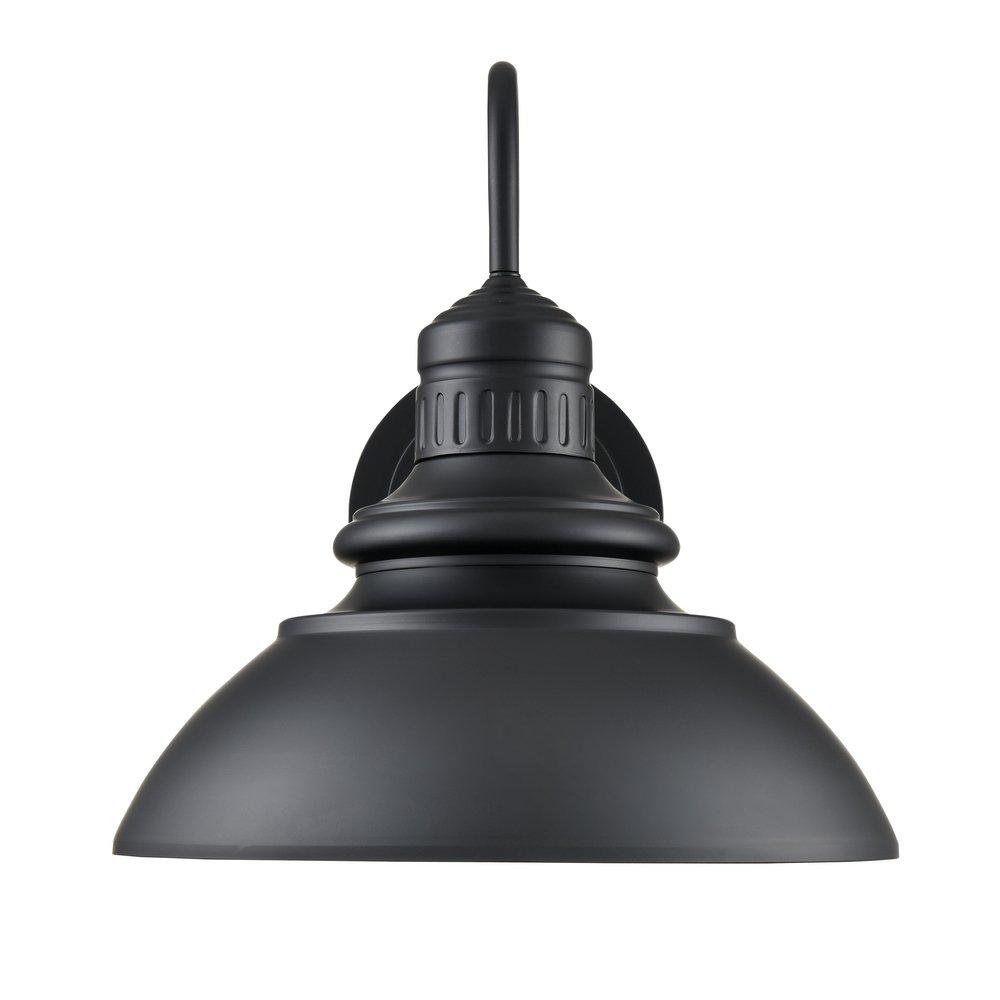 Outdoor Wall Sconce in Powder Coated Black 