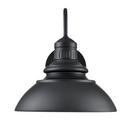 Outdoor Wall Sconce in Powder Coated Black 