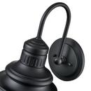 Outdoor Wall Sconce in Powder Coated Black 