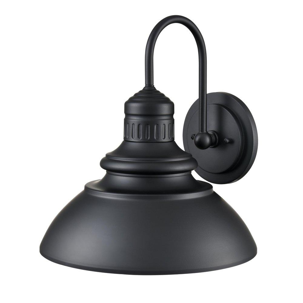 Outdoor Wall Sconce in Powder Coated Black 